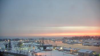 Weather camera view of Charlotte-Genesee Lighthouse.