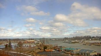 Weather camera view of Charlotte-Genesee Lighthouse.