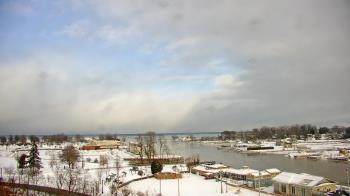 Weather camera view of Charlotte-Genesee Lighthouse.