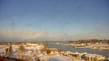 Weather camera view of Charlotte-Genesee Lighthouse.
