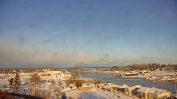 Weather camera view of Charlotte-Genesee Lighthouse.
