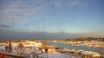 Weather camera view of Charlotte-Genesee Lighthouse.