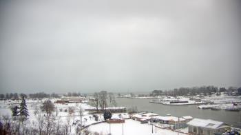 Weather camera view of Charlotte-Genesee Lighthouse.