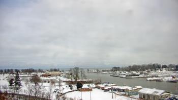 Weather camera view of Charlotte-Genesee Lighthouse.