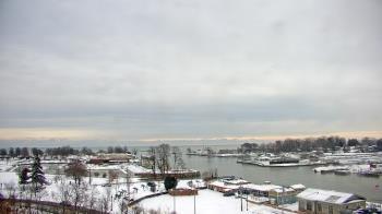 Weather camera view of Charlotte-Genesee Lighthouse.