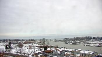 Weather camera view of Charlotte-Genesee Lighthouse.