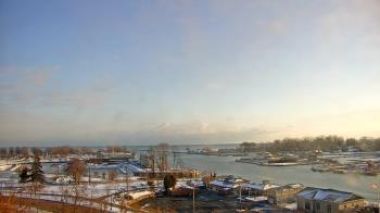 Weather camera view of Charlotte-Genesee Lighthouse.