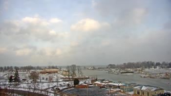 Weather camera view of Charlotte-Genesee Lighthouse.