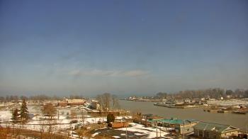 Weather camera view of Charlotte-Genesee Lighthouse.