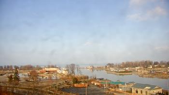 Weather camera view of Charlotte-Genesee Lighthouse.