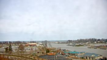 Weather camera view of Charlotte-Genesee Lighthouse.