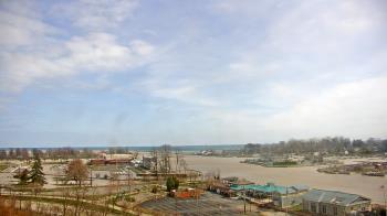 Weather camera view of Charlotte-Genesee Lighthouse.