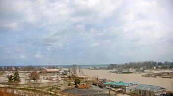 Weather camera view of Charlotte-Genesee Lighthouse.