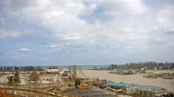 Weather camera view of Charlotte-Genesee Lighthouse.