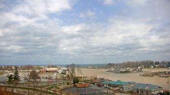 Weather camera view of Charlotte-Genesee Lighthouse.