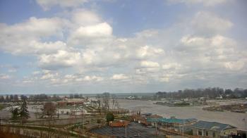 Weather camera view of Charlotte-Genesee Lighthouse.
