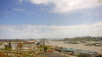 Weather camera view of Charlotte-Genesee Lighthouse.