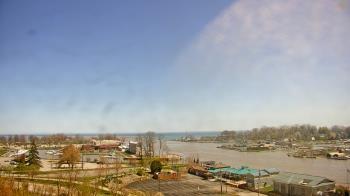 Weather camera view of Charlotte-Genesee Lighthouse.