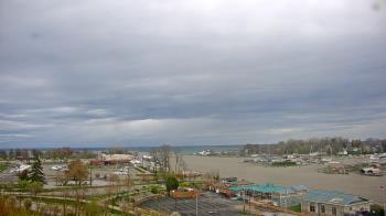 Weather camera view of Charlotte-Genesee Lighthouse.