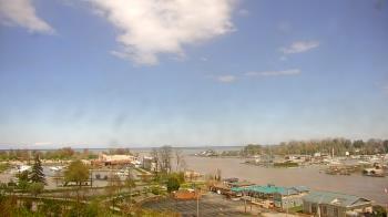 Weather camera view of Charlotte-Genesee Lighthouse.