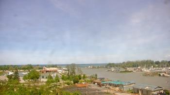 Weather camera view of Charlotte-Genesee Lighthouse.
