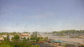 Weather camera view of Charlotte-Genesee Lighthouse.
