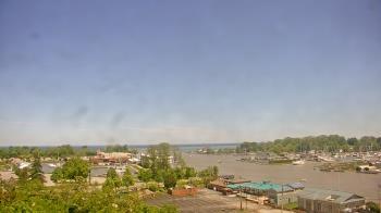 Weather camera view of Charlotte-Genesee Lighthouse.