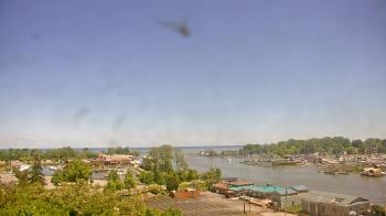 Weather camera view of Charlotte-Genesee Lighthouse.