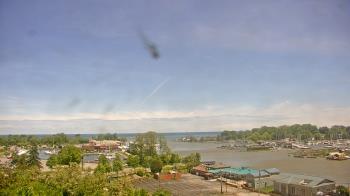 Weather camera view of Charlotte-Genesee Lighthouse.