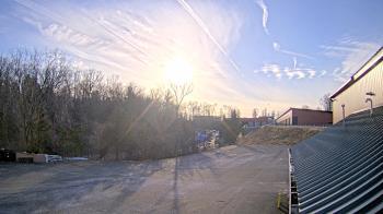 Weather camera view of Rockland County Highway Garage.