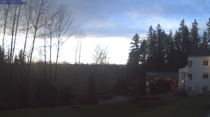 Weather camera view of The Overlake School.
