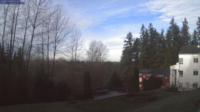 Weather camera view of The Overlake School.