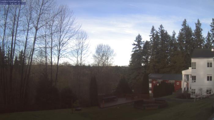 Weather camera view of The Overlake School.
