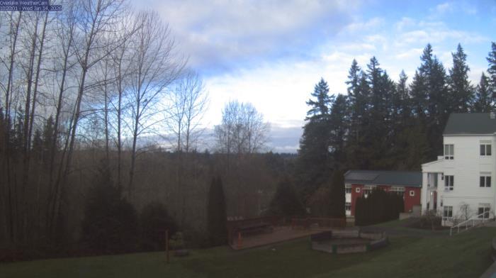 Weather camera view of The Overlake School.