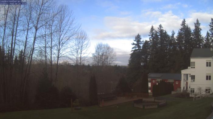 Weather camera view of The Overlake School.