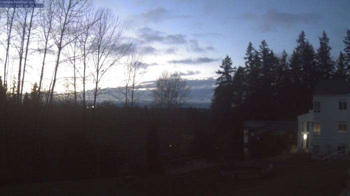 Weather camera view of The Overlake School.