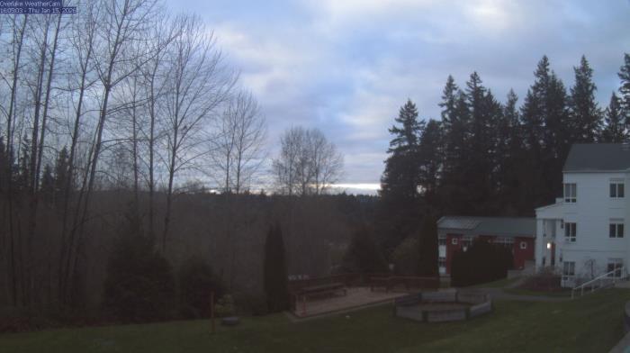 Weather camera view of The Overlake School.