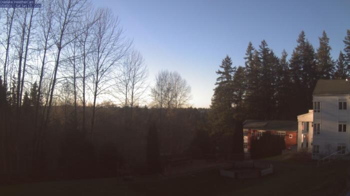 Weather camera view of The Overlake School.