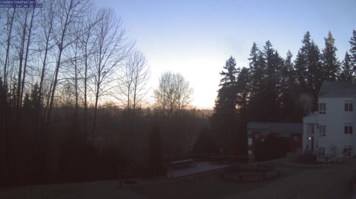 Weather camera view of The Overlake School.