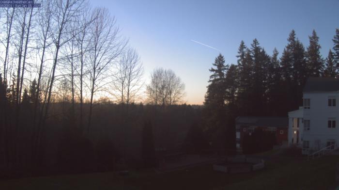 Weather camera view of The Overlake School.