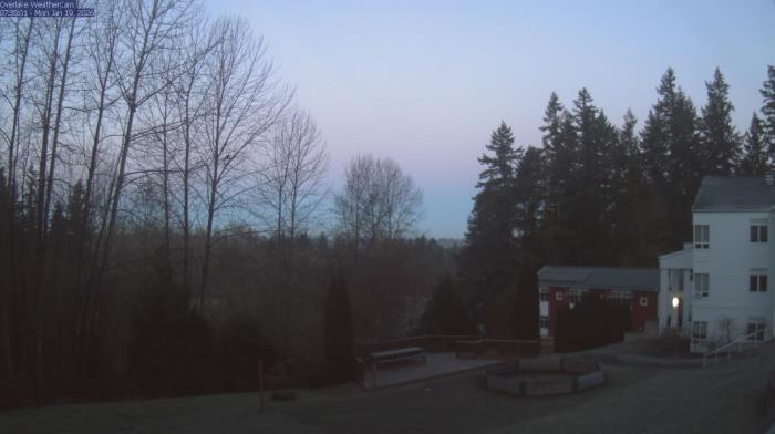 Weather camera view of The Overlake School.