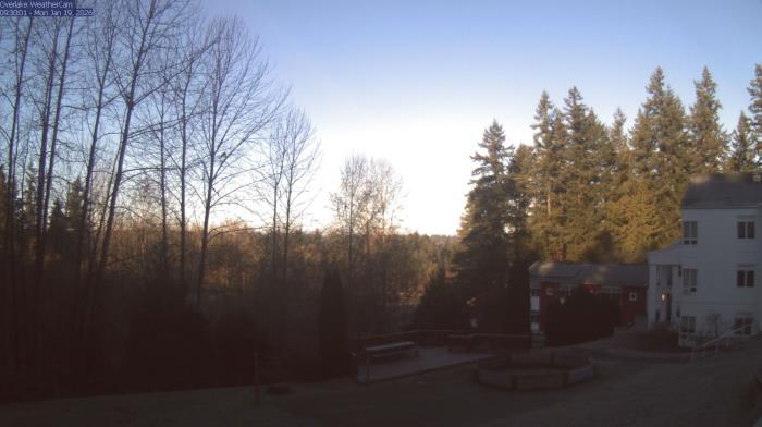 Weather camera view of The Overlake School.