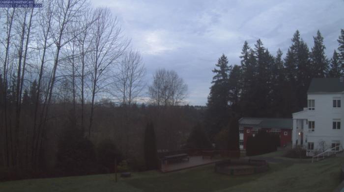Weather camera view of The Overlake School.