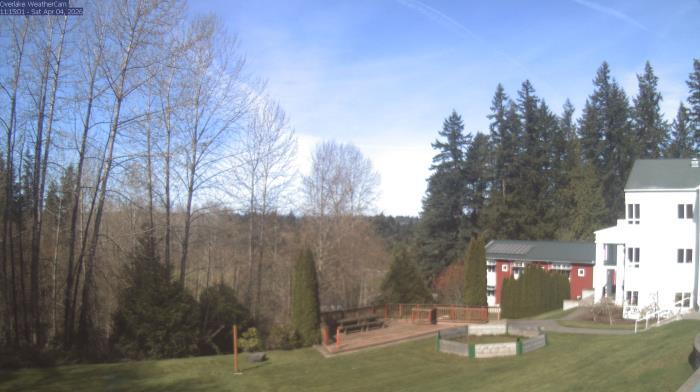 Weather camera view of The Overlake School.