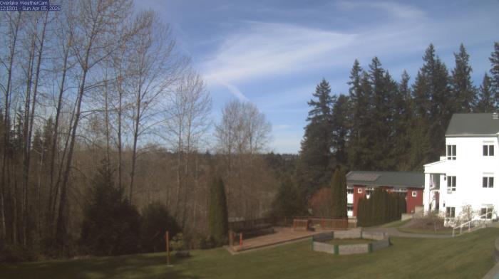 Weather camera view of The Overlake School.