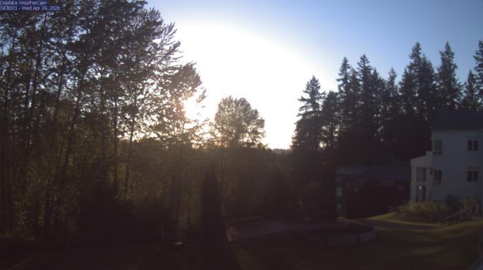 Weather camera view of The Overlake School.