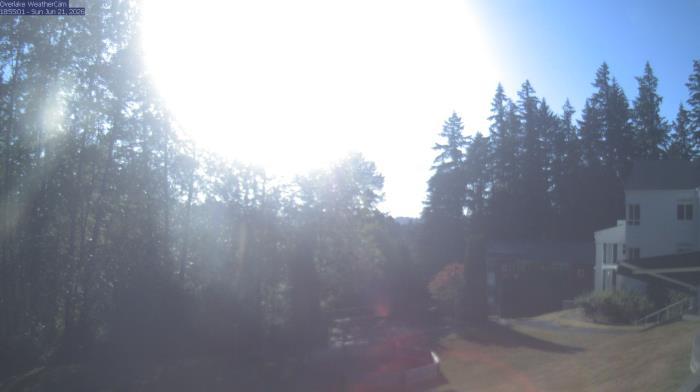 Weather camera view of The Overlake School.