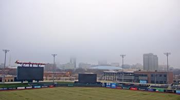 Weather camera view of Riverfront Stadium.