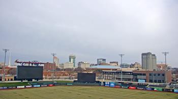 Weather camera view of Riverfront Stadium.