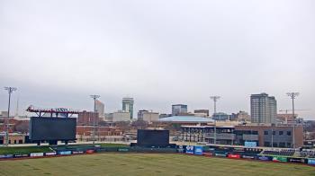 Weather camera view of Riverfront Stadium.